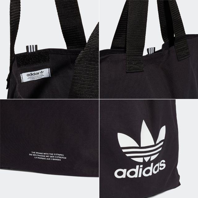 adidas(アディダス)の【新品・即発送OK】adidas オリジナルス ショッパーバック 黒 ブラック メンズのバッグ(トートバッグ)の商品写真