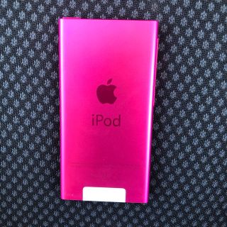 アップル(Apple)のiPod nano(第7世代)ピンク(ポータブルプレーヤー)