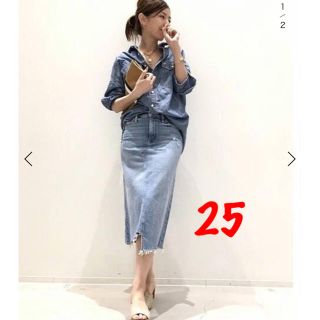 アパルトモンドゥーズィエムクラス(L'Appartement DEUXIEME CLASSE)の◇MOTHER DENIM SKIRT 25(ひざ丈スカート)