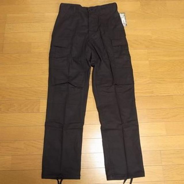 ROTHCO(ロスコ)のロスコ 6ポケット BDU PANT RIP-STOP ブラック 黒 XS メンズのパンツ(ワークパンツ/カーゴパンツ)の商品写真