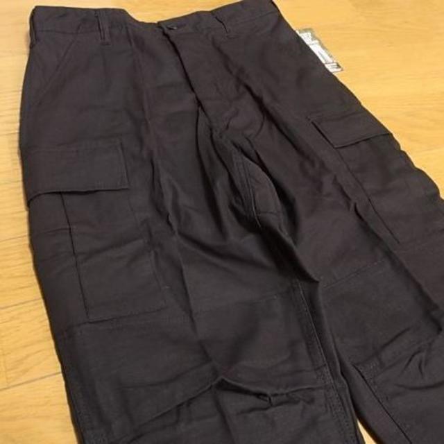 ROTHCO(ロスコ)のロスコ 6ポケット BDU PANT RIP-STOP ブラック 黒 XS メンズのパンツ(ワークパンツ/カーゴパンツ)の商品写真