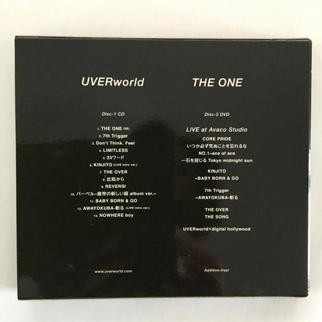 UVERworld.  THE ONE エンタメ/ホビーのCD(ポップス/ロック(邦楽))の商品写真