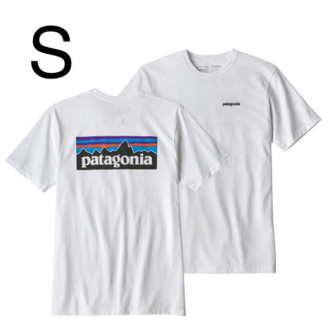 最新2019 R パタゴニア Tシャツ Sサイズ 新品未使用品 White