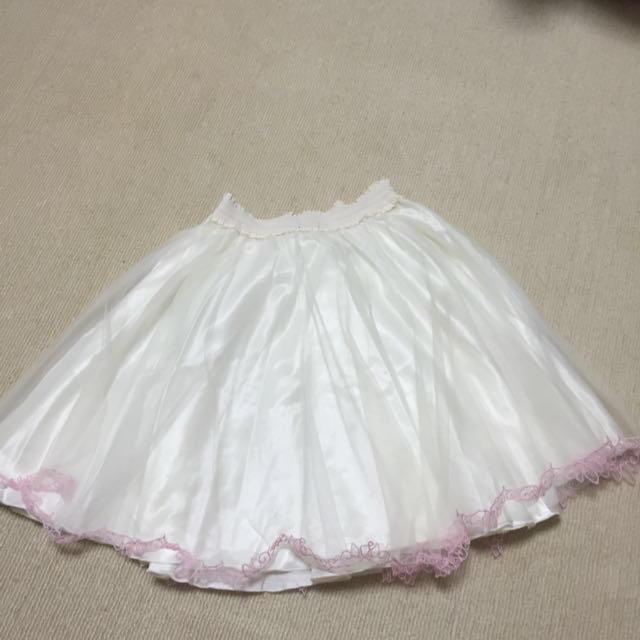 ラプンツェル チュール刺繍スカート レディースのスカート(ミニスカート)の商品写真