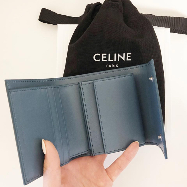 CELINE☆スモール トリフォールドウォレット☆-