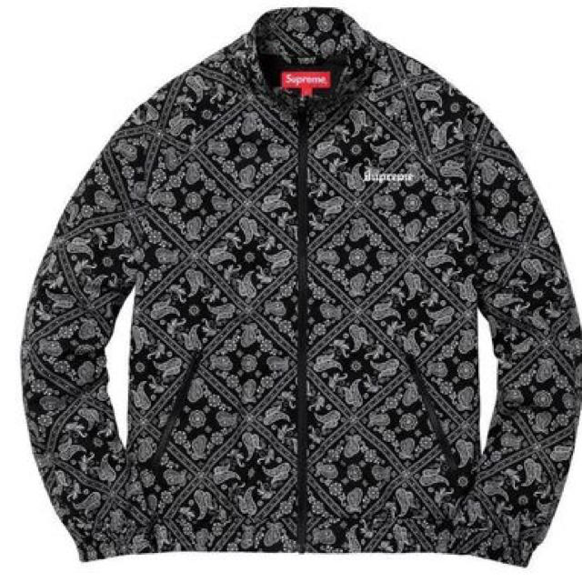 supreme bandana track jacket box logoメンズ