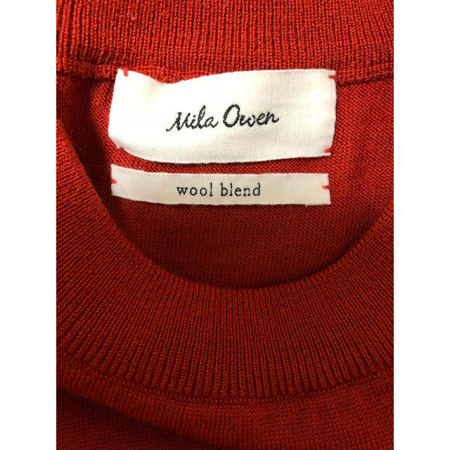 Mila Owen(ミラオーウェン)のミラオーウェン 半袖ニット レディースのトップス(ニット/セーター)の商品写真