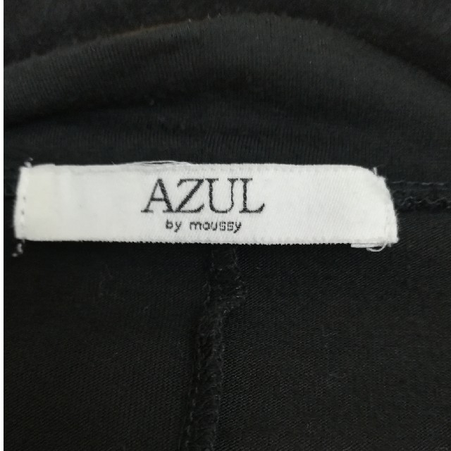 AZUL by moussy(アズールバイマウジー)のAZUL 夏物　ブラック フリーサイズ レディースのトップス(カーディガン)の商品写真