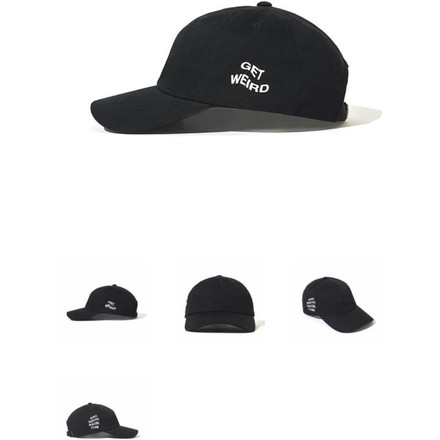 ASSC 19SS Get Weird Black Cap キャップ