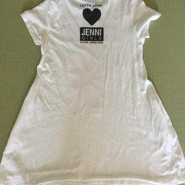 JENNI(ジェニィ)のジェニー Tシャツワンピース 130 キッズ/ベビー/マタニティのキッズ服女の子用(90cm~)(ワンピース)の商品写真