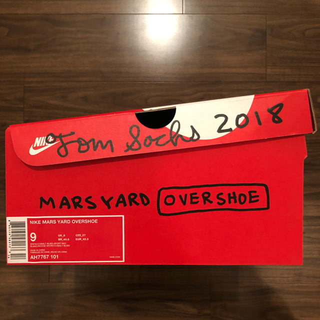 27 TOM SACHS MARS YARD OVERSHOE マーズヤード