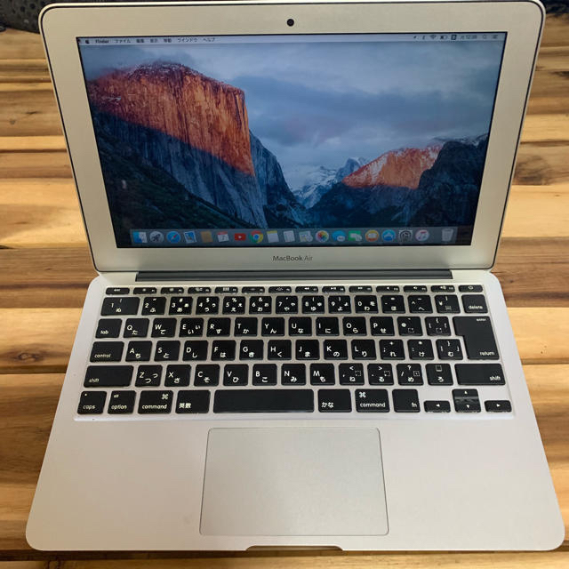 極美品MacBook Air2015方充電回数46