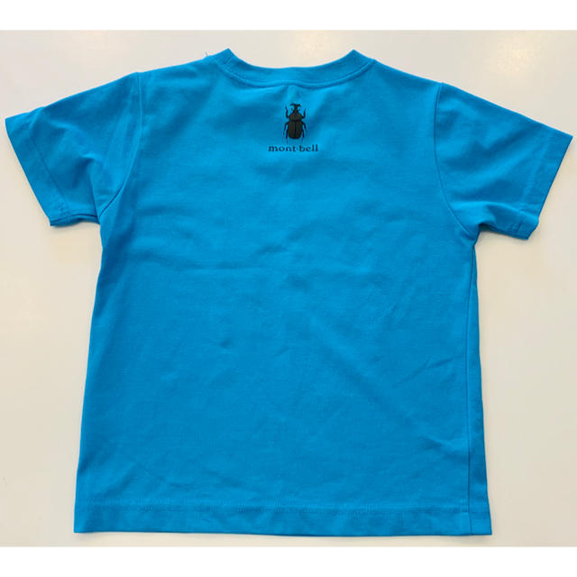 mont bell(モンベル)のモンベル mont-bell キッズ 110cm Tシャツ ブルー キッズ/ベビー/マタニティのキッズ服男の子用(90cm~)(Tシャツ/カットソー)の商品写真