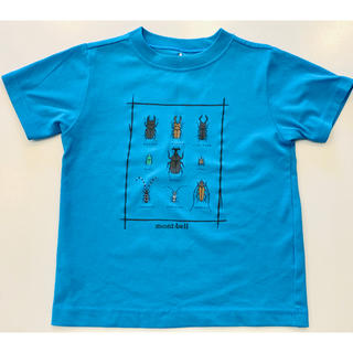 モンベル(mont bell)のモンベル mont-bell キッズ 110cm Tシャツ ブルー(Tシャツ/カットソー)