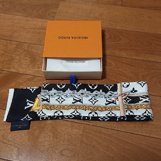 ルイヴィトン(LOUIS VUITTON)のお値下げ 新品  ルイヴィトンスカーフ(バンダナ/スカーフ)