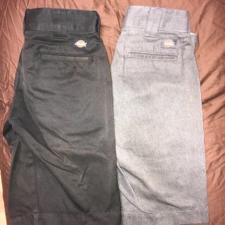 ディッキーズ(Dickies)のディッキーズショートパンツ黒グレーセットw28 送料込み(ショートパンツ)