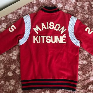 メゾンキツネ(MAISON KITSUNE')のMaison Kitsune  テディジャケット ブルゾン(スタジャン)