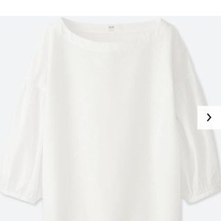 ユニクロ(UNIQLO)の専用 ユニクロ * コットンリネンTブラウス S(シャツ/ブラウス(長袖/七分))