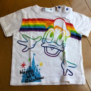 ディズニー(Disney)のまるぼらいと様 80 ディズニーランドで購入 ドナルドTシャツ(Ｔシャツ)