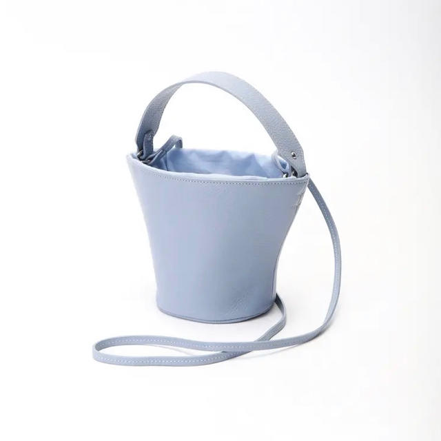 カイママさま専用【完売】ayako pottery bag iceblue レディースのバッグ(ハンドバッグ)の商品写真