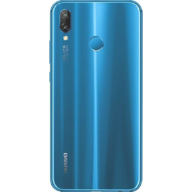 スマートフォン本体【未開封 新品 simフリー】HUAWEI P20 Lite ブルー