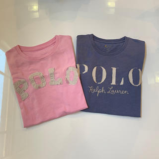 ポロラルフローレン(POLO RALPH LAUREN)のPOLO ラルフローレン   PINKと紺色 2枚(Tシャツ(半袖/袖なし))