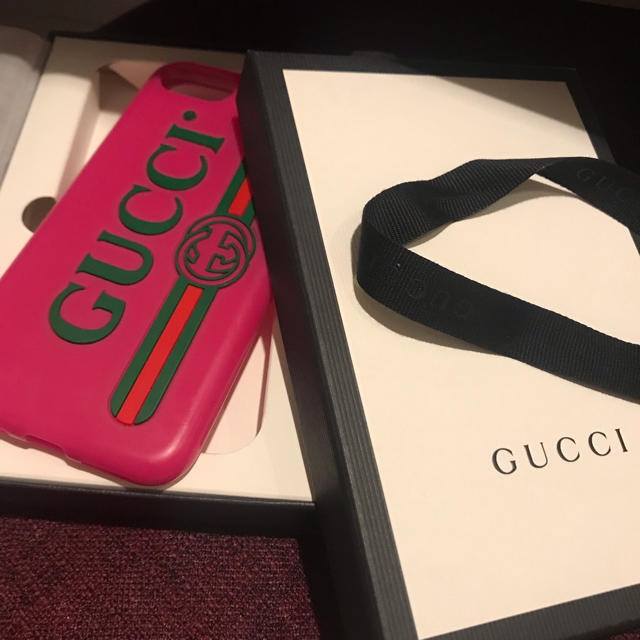 Gucci(グッチ)の【キラ様専用】GUCCI iPhonecase スマホ/家電/カメラのスマホアクセサリー(iPhoneケース)の商品写真
