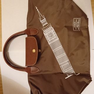 ロンシャン(LONGCHAMP)の【最終価格】ロンシャン プリアージュ(Mサイズ)ビッグベン柄(トートバッグ)