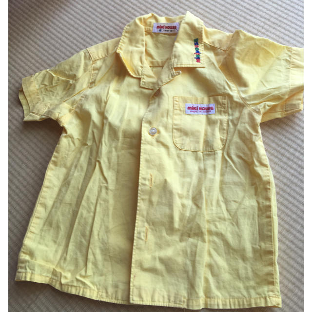 mikihouse(ミキハウス)のミキハウスの半袖シャツ キッズ/ベビー/マタニティのベビー服(~85cm)(シャツ/カットソー)の商品写真