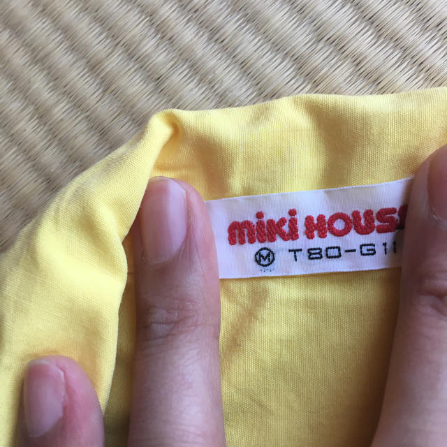 mikihouse(ミキハウス)のミキハウスの半袖シャツ キッズ/ベビー/マタニティのベビー服(~85cm)(シャツ/カットソー)の商品写真