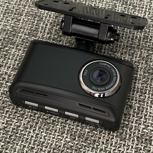 美品 コムテック ドライブレコーダー HDR-102 SDカード付きの通販 by kkk's shop｜ラクマ