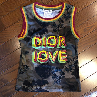 クリスチャンディオール(Christian Dior)のDior  ノースリーブTシャツ(Tシャツ(半袖/袖なし))
