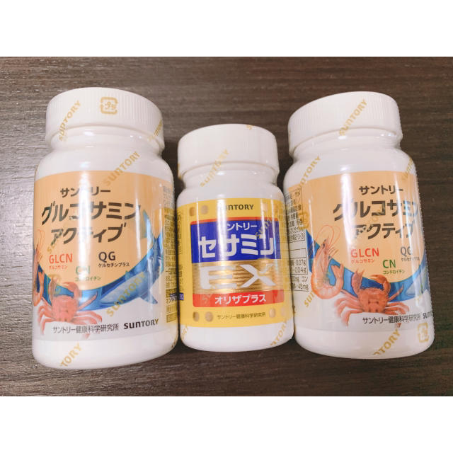 サントリー(サントリー)のセサミンEX グルコサミンアクティブ 食品/飲料/酒の健康食品(ビタミン)の商品写真