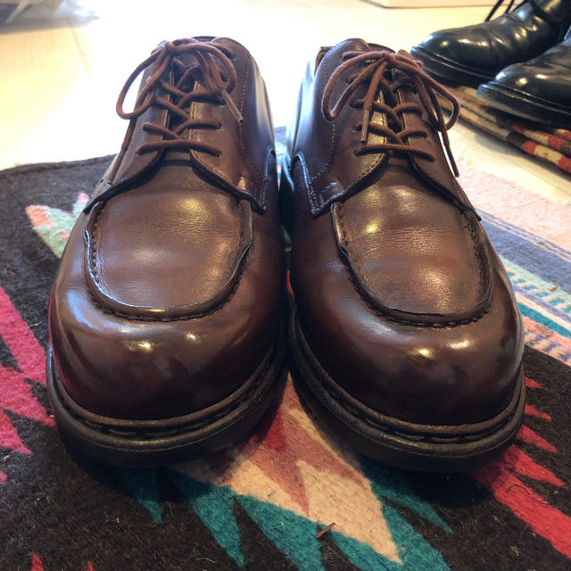 paraboot シャンボード  サイズ7.5inch uk  カフェ