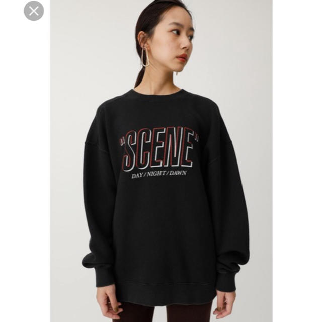 moussy(マウジー)のmoussyスウェット レディースのトップス(トレーナー/スウェット)の商品写真