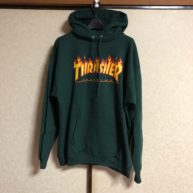 THRASHER - one ok rock taka 着用 thrasher pulloverの通販 by THRASHER - one ok rock taka 着用 thrasher pulloverの通販 by