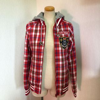 アンクルージュ(Ank Rouge)の＼ 新品 ／ Ank Rouge 赤 チェック スタジャン 羽織(スタジャン)