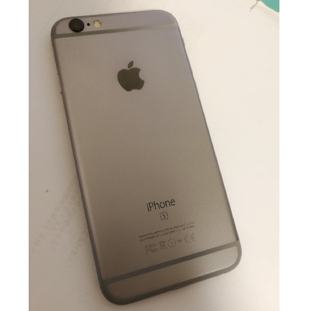 SoftBank iPhone 6s 16GB スペースグレイ Gray 1