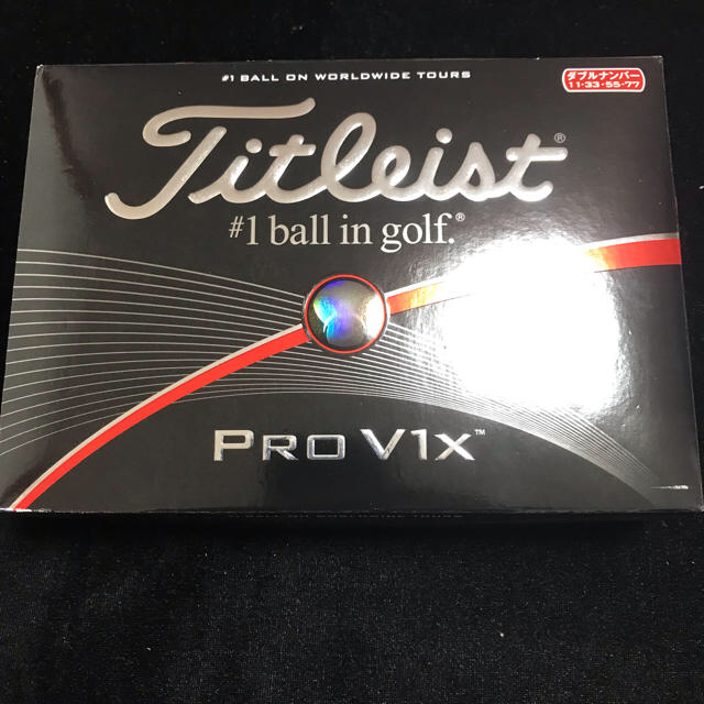 Titleist(タイトリスト)のTitleist Pro V1X タイトリスト ゴルフボール スポーツ/アウトドアのゴルフ(その他)の商品写真