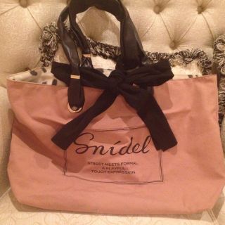 スナイデル(SNIDEL)のsnidel キャンバスバッグ(トートバッグ)