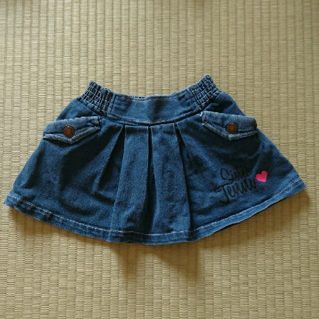 JENNI(ジェニィ)のJENNI デニムスカート110/BREEZE RONI キッズ/ベビー/マタニティのキッズ服女の子用(90cm~)(スカート)の商品写真