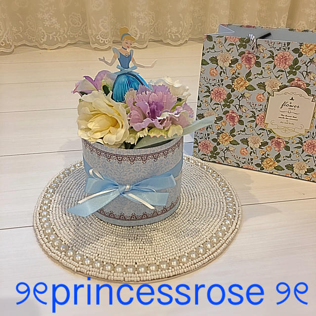 Disney(ディズニー)のシンデレラ✨母の日フラワー✨ ୨୧princessrose ୨୧ ハンドメイドのインテリア/家具(インテリア雑貨)の商品写真