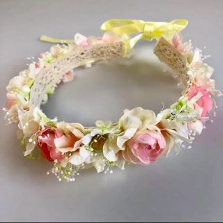 ♡今だけお試し価格♡ベビー花かんむり♡ハンドメイド♡(その他)