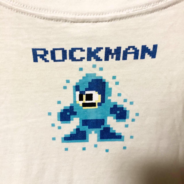 CAPCOM(カプコン)の完売品❗️ロックマン Tシャツ ファミコン レトロ カプコン メンズのトップス(Tシャツ/カットソー(半袖/袖なし))の商品写真