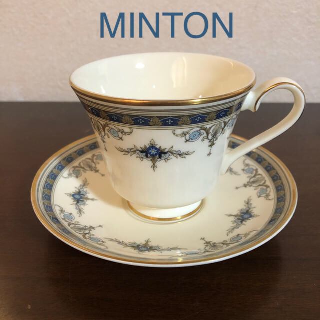 MINTON(ミントン)のミントン グラスミアシリーズ カップ＆ソーサー インテリア/住まい/日用品のキッチン/食器(食器)の商品写真