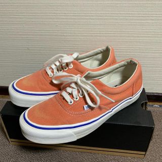 ヴァンズ(VANS)のVANS☆スニーカー☆オレンジ☆24.5cm(スニーカー)