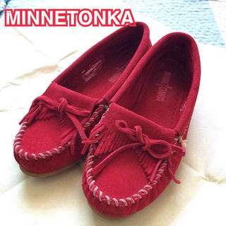 ミネトンカ(Minnetonka)のMINNETONKA モカシンシューズ(ローファー/革靴)