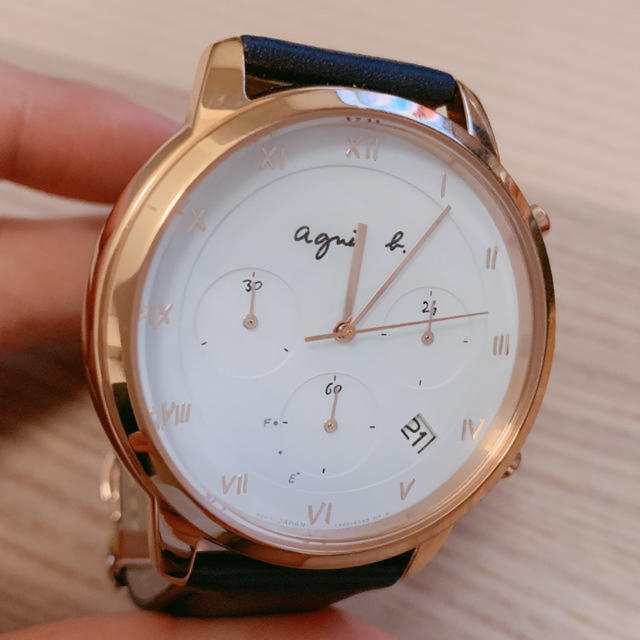 【最終値下げ】agnes.b アニエスベー マルチェロ 腕時計 メンズ
