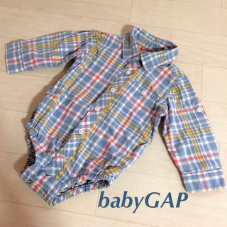 ベビーギャップ(babyGAP)のレインボー様(カバーオール)