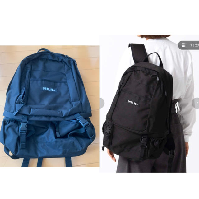 MILKFED.(ミルクフェド)のMILKFED.  BIG BACKPACK BAR レディースのバッグ(リュック/バックパック)の商品写真